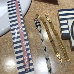 Lot of 4 keep collective bracelets